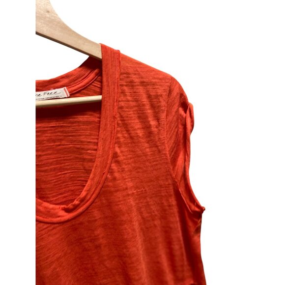 We The Free Free People Tunic Orange Size S - Picture 9 of 13
